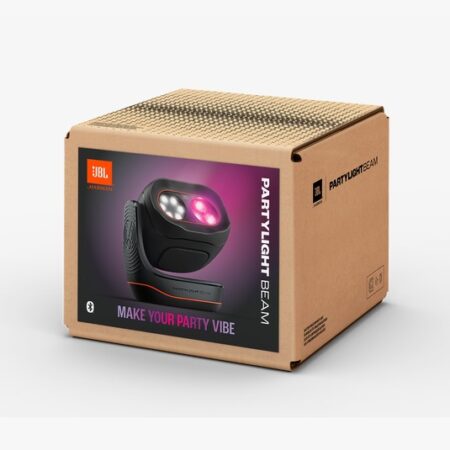 Luz JBL PartyLight Beam Proyector LED Bluetooth Negro