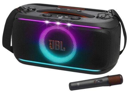 4952_5453.jpg Parlante JBL PartyBox On-The-Go 2 Bluetooth 100W 1 Micrófono Negro